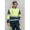 Polar Softshell alta visibilidad HOMBRE KINGSMANN STARLIGHT, Azul Marino con Amarillo Flúor 1