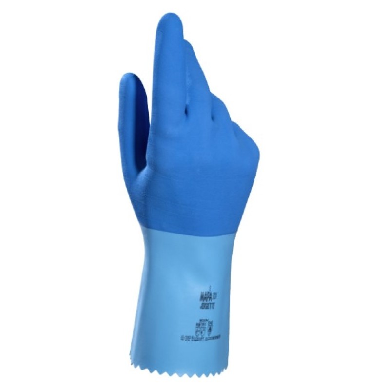 Par de guantes químicos Jersette 301, MAPA