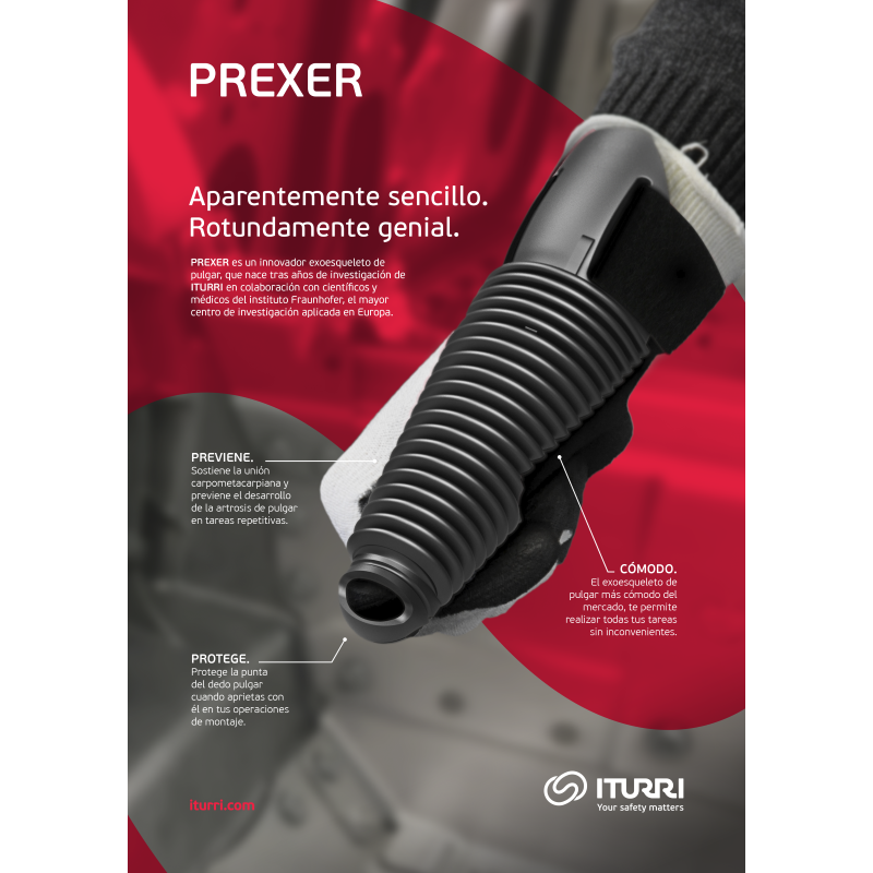 Exoesqueleto de Pulgar PREXER, CONSULTAR PLAZO