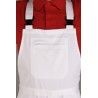 Peto laboral Blanco con tejido tergal P37BL 2