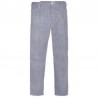 Pantalón laboral HOMBRE de COCINA CON cremallera PU602 pata de gallo 1