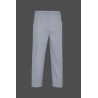 Pantalón laboral MUJER de COCINA SIN cremallera PU609 pata de gallo 4