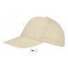 Gorra laboral básica 5 paneles SUNNY BEIGE 1