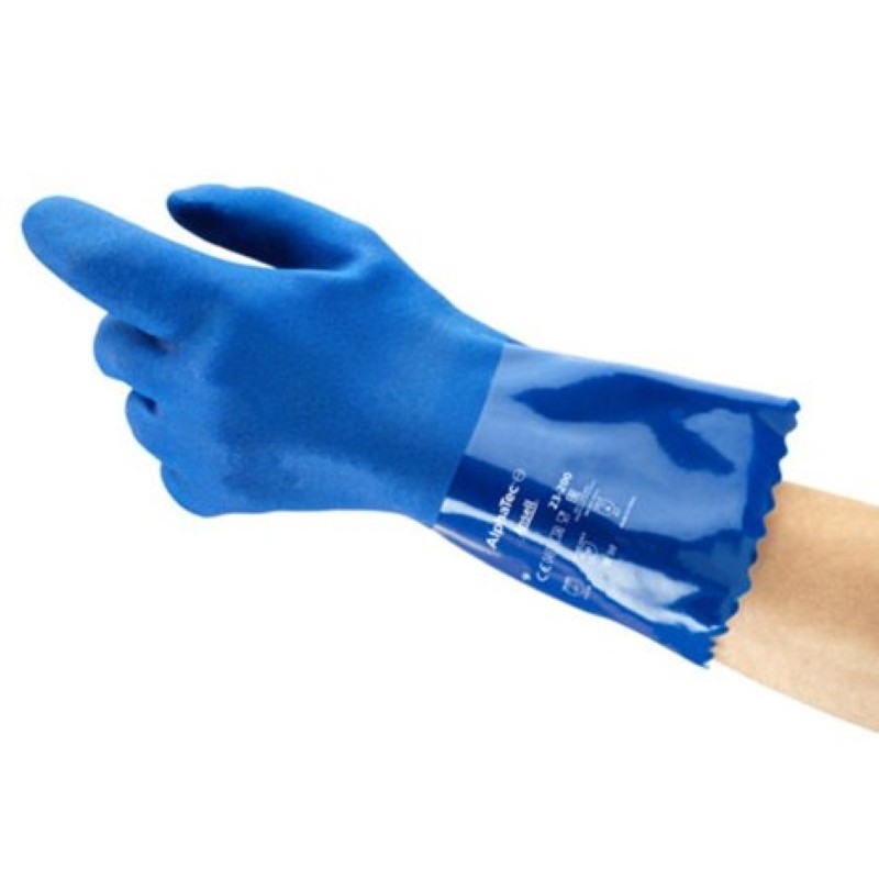 Par de guantes de PVC ALPHATEC 23-200, ANSELL
