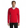 Jersey laboral HOMBRE con cuello de pico GALAXY ROJO 1