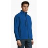 Polar Softshell laboral Hombre Azul Royal o Real, mod. RELAX, SOLS 1