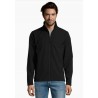 Polar Softshell laboral Hombre NEGRO, mod. RACE, SOLS 1