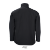 Polar Softshell laboral Hombre NEGRO, mod. RACE, SOLS 3