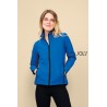 Polar Softshell laboral Mujer Azul Royal o Real, mod. RACE, SOLS 1