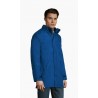 Parka laboral Unisex Azul Real con forro ACOLCHADO ROBYN, SOLS 1