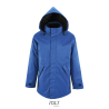 Parka laboral Unisex Azul Real con forro ACOLCHADO ROBYN, SOLS 2