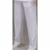 Pantalón pijama laboral sanitario blanco PSU99 1