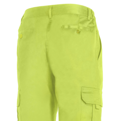 Pantalón de alta visibilidad amarillo flúor CON FORRO, ref. 1082, CHINTEX 4