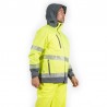 Parka alta visibilidad HOMBRE KINGSMANN STARLIGHT Sin Guata, Monocolor Amarillo Flúor 2