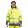 Parka alta visibilidad HOMBRE KINGSMANN STARLIGHT Sin Guata, Monocolor Amarillo Flúor 3