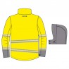 Parka alta visibilidad MUJER KINGSMANN STARLIGHT sin guata, Amarillo Flúor 2