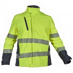 Polar Softshell alta visibilidad HOMBRE STARLIGHT MONOCOLOR Amarillo Flúor