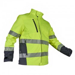 Polar Softshell alta visibilidad HOMBRE STARLIGHT MONOCOLOR Amarillo Flúor