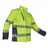 Polar Softshell alta visibilidad HOMBRE STARLIGHT MONOCOLOR Amarillo Flúor 3