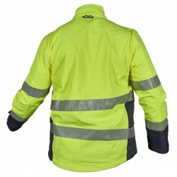Polar Softshell alta visibilidad HOMBRE STARLIGHT MONOCOLOR Amarillo Flúor