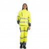 Pantalón alta visibilidad MUJER KINGSMANN STARLIGHT Amarillo Flúor 1