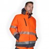 Parka alta visibilidad HOMBRE KINGSMANN STARLIGHT Con Guata, Monocolor Naranja Flúor 1
