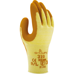 Par de guantes con recubrimiento de caucho en palma 310N, SHOWA 2