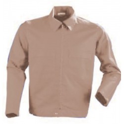 Cazadora laboral HOMBRE protección beige