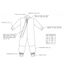 Traje de una pieza de neopreno protección química sin capucha COMB041, RESPIREX 1