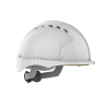 Casco de seguridad industrial EVO®3 Blanco, Ajuste con Rueda, Visera Corta, Ventilado 2