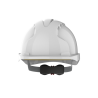 Casco de seguridad industrial EVO®3 Blanco, Ajuste con Rueda, Visera Corta, Ventilado 3