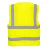 Chaleco alta visibilidad amarillo PORWEST ref. C494 2