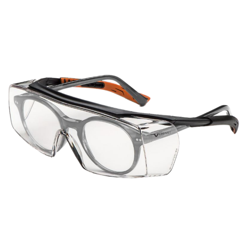Gafas de seguridad 5X7 - clear, UNIVET, ref. 5X7.01.00.00