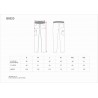 Pantalón laboral unisex color negro, ref. B6920, WORKTEAM 3