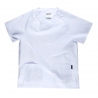 Conjunto unisex de casaca y pantalón color blanco, ref. B9110,  WORKTEAM 1