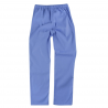 Conjunto unisex de casaca y pantalón color celeste, ref. B9110,  WORKTEAM 4