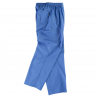 Pantalón unisex color celeste, ref. B9300, WORKTEAM 1