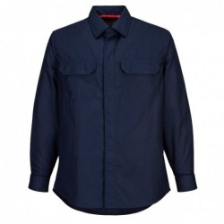 Camisa resistente a la llama color azul marino, ref. FR69, PORTWEST