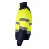 Cazadora alta visibilidad 161 amarillo flúor azul marino VELILLA 3