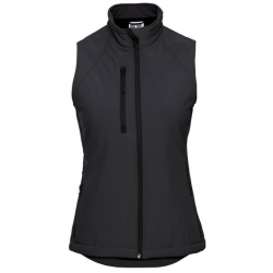 Chaleco MUJER sin mangas color negro R141F