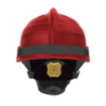 Casco EOM rojo con gafas banda elástica, SICOR 3