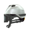 Casco EOM blanco con gafas banda elástica, SICOR 2