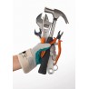 Par de guantes piel serraje BULL R1, JOMIBA 4