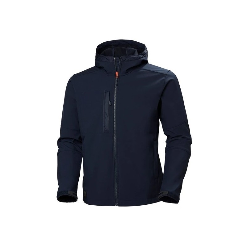 Chaqueta  azul marino, KENSINGTON HOODED SOFTSHELL 74230_590, Helly Hansen