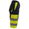 Bermuda laboral multibolsillos color azul marino y amarillo, ref. 1061B, CHINTEX 2