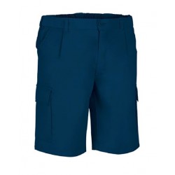 Bermuda Multibolsillos Navy para Trabajo| Coolwork Key