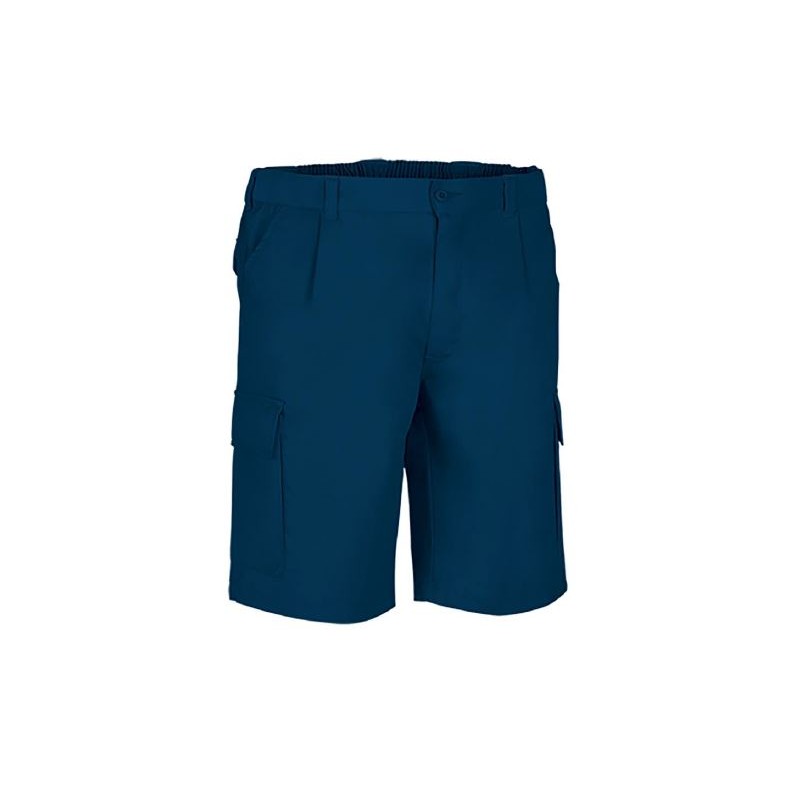 Bermuda Multibolsillos Navy para Trabajo| Coolwork Key