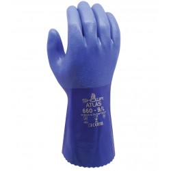 Par de guantes químicos SHOWA 660 largo 34 cm 1