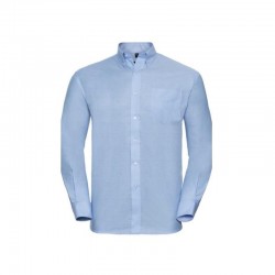 Camisa laboral HOMBRE Oxford celeste