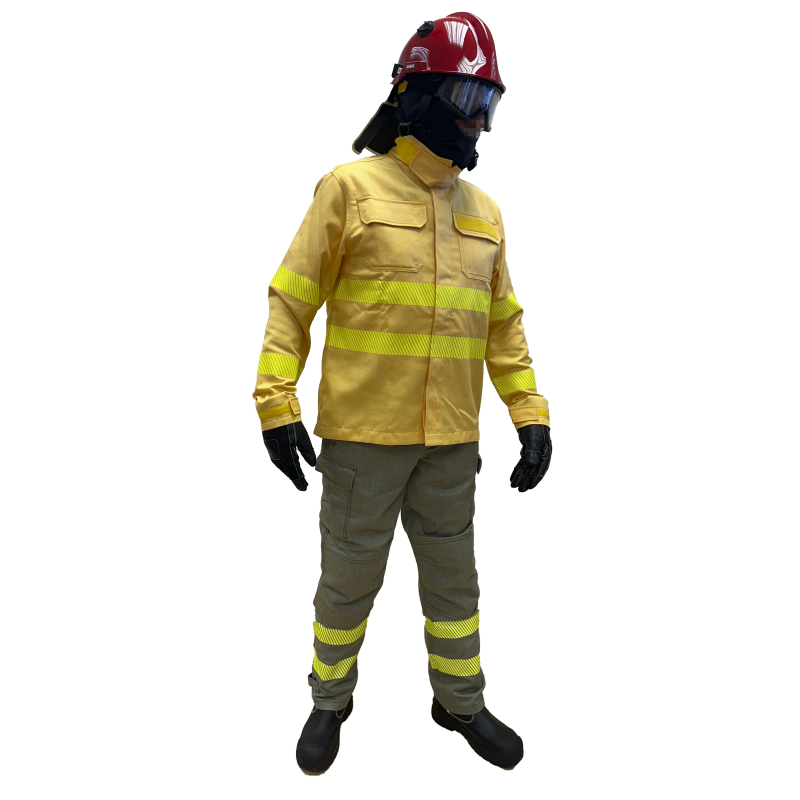 Camisa amarilla Wildland para bomberos forestales, ITURRI